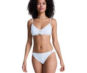 Roxy Island Cheeky - Bas de Bikini Culotte brésilienne - Femme - L - Blanc