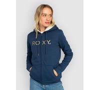 Roxy Itia Sherpa Logo Half-Zip Sweat bleu M