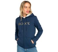 Roxy Itia Zip Sherpa Logo Pull Femme