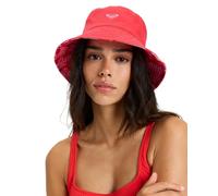 Roxy Jasmine Paradise - Reversible Bucket Hat for Women - Bob réversible - Femme - S/M - Rouge