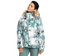 Roxy Jet Ski JK Jacket, Sea Pine Dreamy Picture, XL Women's