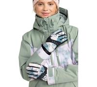Roxy Jetty Cold Weather Gloves, Sea Pine Dreamy Picture, M Women's