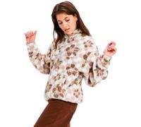 Roxy Jive Talking Bonded - Polaire Demi-Zip - Femme - M - Blanc
