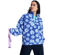 Roxy Jive Talking Bonded - Polaire Demi-Zip - Femme - M - Bleu