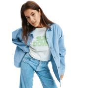 Roxy - Kick Back Washed Cord - Chemise femme Blue Blizzard - M