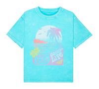 Roxy - Kid's Eveoversize Washed - T-shirt - 4 Years - XXS - aqua splash