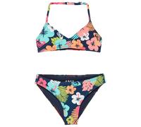 Roxy - Kid's Morning Flower Tri Bra Set - Bikini - 3 Years - mood indigo morning flowers tw