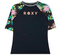 Roxy - Kid's Roxy Active RG S/S Lycra - Lycra - 7 Years - XS - anthracite aquarella active rg