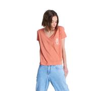 Vêtements Roxy Laguna Green V Neck pour Femme M Orange