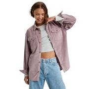 Roxy Let It Go Cord - Long Sleeve Shirt for Women - Chemise Manches Longues - Femme - S - Violet