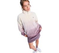 Roxy Live Out Loud - Half Zip Gradient Printed Fleece for Women - Polaire dégradée à Demi-Zip - Femme - L - Rouge