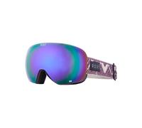 Roxy Lunettes de surf POPSCREEN Femme Rouge One size, Huckleberry/Clux Ml Lpurp S3