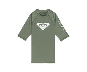 Roxy Lycra WHOLEHEARTED SS Fille 6-16 Ans Vert 8/S