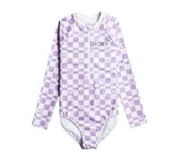 Roxy Magical Waves - Long Sleeve One-Piece Rashguard for Girls 6-16 - Lycra Une pièce Manches Longues - Filles 6-16 Ans - 14/XL - Rose