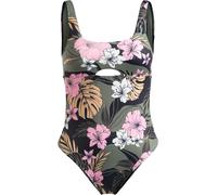 Roxy - Maillot de bain 1 pièce - Roxy Pro The Double Line One Piece Anthracite Classic Pro Sun pour Femme - Taille S - Navy Navy S
