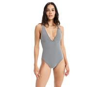 ROXY Maillot de bain 'Gingham' anthracite / blanc, Taille XS