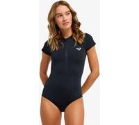 Roxy Maillot de bain Roxy Essentials zippé à manches courtes avec logo