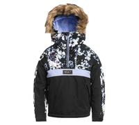 ROXY - Manteau de ski junior - noir fleuri - 14 ans - Noir - Filles 14 ans
