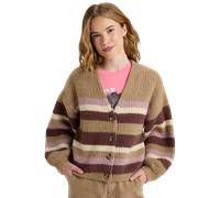 Roxy - Marble Tiles Stripe - Gilet femme Woodsmoke - L