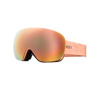 Roxy - Masque de ski - Popscreen Cluxe Peach Pink Clux Gold Ml S3 pour Femme - Rose Rose