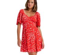 Roxy - Mercado - Robe femme Poppy Red Dancing Ditsy - S