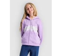 Roxy Midnight Hike Bruhsed Rg Full Zip Sweatshirt Violet 16 Years Fille