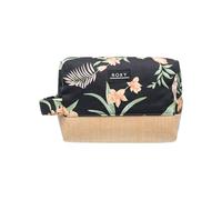 Roxy Misty Jetties Cube de Voyage pour Femme | Trousse de Maquillage | Articles de Toilette | Trousse de Rangement | Vacances | Petit | Floral | Tropical | Anthracite Island Escape, Misty Jetties -