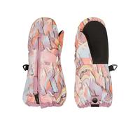 Roxy - Moufles de ski/snowboard - Snows Up Mitt Coral Chic Papercut - Taille Enfant M - Rose Rose M