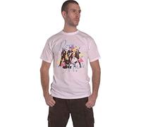 Roxy Music T Shirt Guitars Band Logo Nouveau Homme Blanc Size XXL