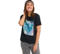 Roxy Oceanregular Poster - T-Shirt Manches Courtes - Femme - XXL - Noir