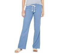 Roxy Oceanside Pant Pantalons, Bleu Infini, XS Femme