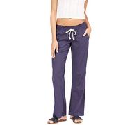 Roxy Oceanside Pant Pantalons, Mood Indigo, S Femme