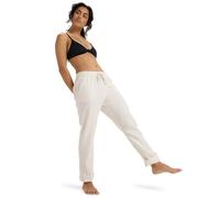 Roxy on The Seashore - Pantalon Cargo en Lin pour Femme Blanc