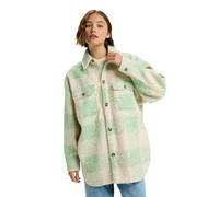Roxy Over And Above - Veste polaire à carreaux - Femme - L - Vert