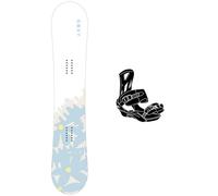 Roxy - Pack Planche Snowboard Dawn - 142 + Viva - Planche Snowboard