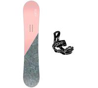Roxy - Pack Planche Snowboard Dawn - 152 + Viva - Planche Snowboard
