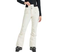 Roxy - Pantalon de ski taille haute - Rising High Pant Whisper White - Taille M - Blanc Blanc M