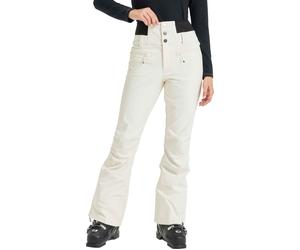 Roxy - Pantalon de ski taille haute - Rising High Pant Whisper White - Taille M - Blanc Blanc M