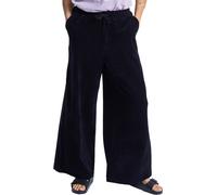 Roxy - Pantalon en velours côtelé - Lekeitio Pant Knit True Black pour Femme en Coton - Taille M - Noir Noir M