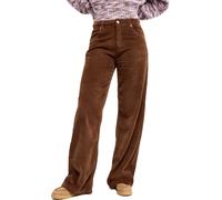 Roxy - Pantalon en velours côtelé - Surf Crush Cord Pant Chestnut en Coton - Taille L - Marron Marron L