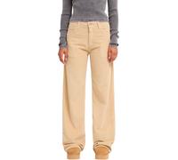 Roxy - Pantalon en velours côtelé - Surf Crush Cord Pant Pebble en Coton - Taille L - Beige Beige L