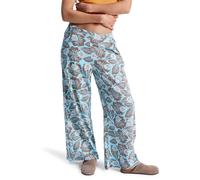 Roxy Midnight Avenue Slub Printed Pants Bleu S Femme