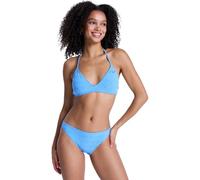 Roxy Bas de bikini Paradise Wave – Coupe modérée – Bleu Taille S Femme