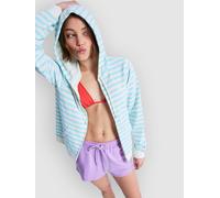 Roxy Perfect Stripe Sweat à capuche zippé bleu XS