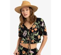 Roxy - Pink Sunset - T-shirt femme Anthracite Island Escape - S