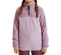 Roxy - Polaire à col zippé - Whitecamp Half Zip Girl Discreet Mauve Roxygram Tonal - Taille Enfant 14 ans - Rose Rose 14 ans