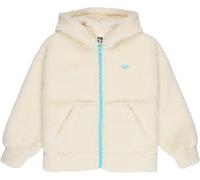Roxy - Polaire douce - Back To Full Zipped Polar Coconut Milk - Taille Enfant 14 ans - Beige Beige 14 ans