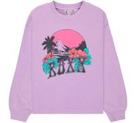 Roxy - Polaire en coton - Eastside Midweight Rg Crew Crocus Petal en Coton - Taille Enfant 10 ans - Violet Violet 10 ans