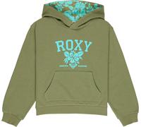 Roxy - Polaire en molleton à capuche - Hop You Trust 2 Hoodie Oil Green en Coton - Taille Enfant 14 ans - Vert Vert 14 ans
