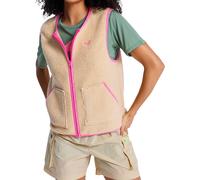 Roxy - Polaire zippée en sherpa chaud - Boundless Spirit Easy Vest Pebble pour Femme - Taille M - Rose Rose M